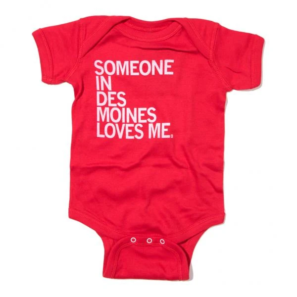 Someone Loves Me DM Onesie 3 Someone Loves Me DM Onesie