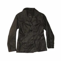 OUTBROOK LEATHER BLAZER VINTAGE JACKET