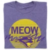 Panthers Meow Sunset Purple -Raygunsite Store 2022 MEOW UNI purple folded