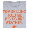 Tom Skilling T-Shirt Weather (R) -Raygunsite Store 2022 Tom Skilling Waether folded