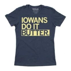 State Fair: Iowans Do It Butter (R) -Raygunsite Store 21102 5b632ec10b5a68.36425188 Butter womans flat mock large 995138fd 8076 4605 9d0a bb0f07c00c29