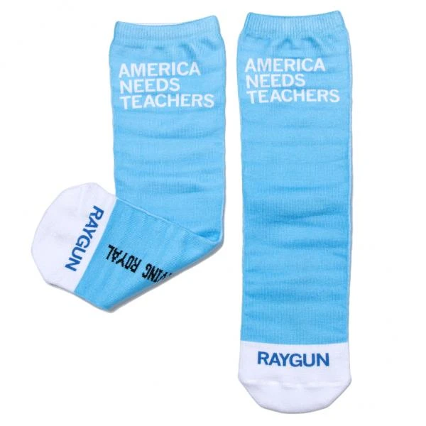 America Needs Teachers Socks 4 America Needs Teachers Socks - Image 2
