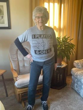 I Played 6 On 6 Grey 6 I Played 6 On 6 Grey - Image 4