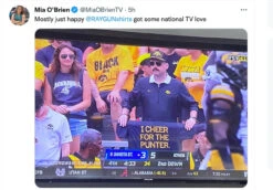 I Cheer For The Punter Charcoal -Raygunsite Store 75047157 4526 4CC3 9FB7 A7C484EA711C