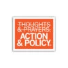Action & Policy Sticker -Raygunsite Store ACTION POLICY stickers