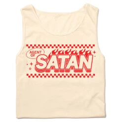 Spicy Agent Of Satan Heavyweight Tank Top