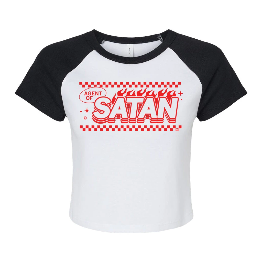 Spicy Agent Of Satan Baby Tee 3 Spicy Agent Of Satan Baby Tee