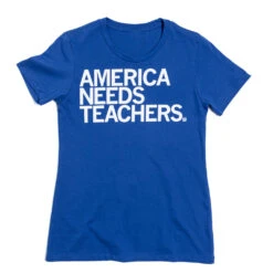 America Needs Teachers -Raygunsite Store AmericaNeedsTeachers Snug Flat