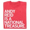 Andy Reid Is A National Treasure -Raygunsite Store AndyReidisaNationalTreasureRAYGUNFolded