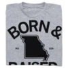 MO Born & Raised Grey -Raygunsite Store Born Raised 2022 MO Folded