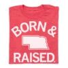 NE Born & Raised Red 2 NE Born & Raised Red -Raygunsite Store Born Raised 2022 Ne State Red Folded