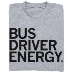 Bus Driver Energy Grey