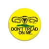 Don't Tread On Me Uterus Button -Raygunsite Store Button don t tread on me
