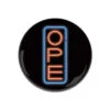 Ope Neon Sign Button -Raygunsite Store Button neon ope