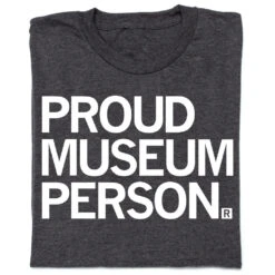 Proud Museum Person Charcoal