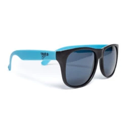 Boxes Gun Logo Sunglasses - Blue