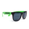RAYGUN Text Logo Sunglasses - Green -Raygunsite Store CheapSunglasses RaygunText 1
