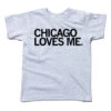 Chicago Loves Me Kids -Raygunsite Store ChicagoLovesMeRAYGUNkidsflat