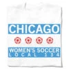 Women's Soccer Chicago Flag 1 Women's Soccer Chicago Flag -Raygunsite Store ChicagoWomen sSoccerFlagFoldedRAYGUN