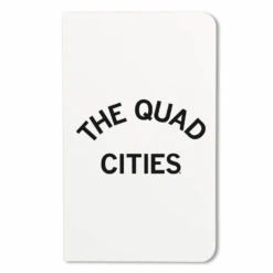 Quad Cities Curved Logo Notebook