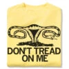 Don't Tread On Me Uterus Crew Sweatshirt -Raygunsite Store Don t Tread On Me Uterus sweater folded