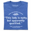 Erin Feichtinger: This Lady Is Nutty -Raygunsite Store ErinFeichtingerthis lady is nutty folded