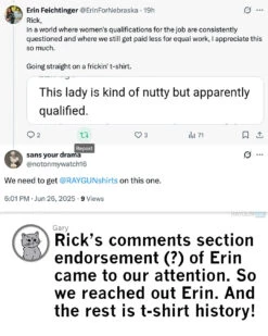 Erin Feichtinger: This Lady Is Nutty -Raygunsite Store ErinForNebraskaInfoPost