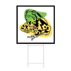 American Toad Yard Sign