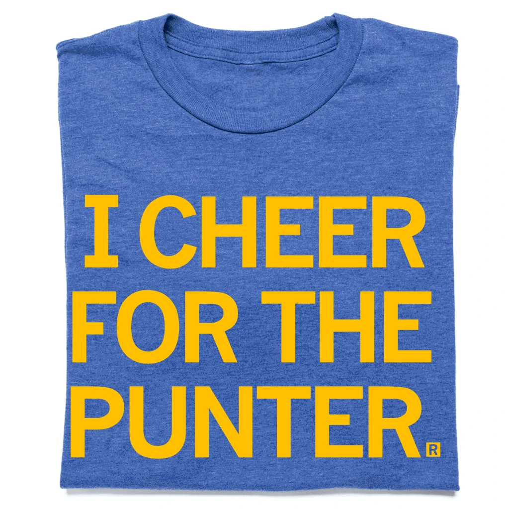 I Cheer For The Punter (Pick A Color) 3 I Cheer For The Punter (Pick A Color)