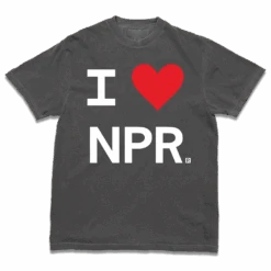 I Heart NPR Heavyweight -Raygunsite Store I Heart NPR flat