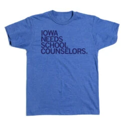 Iowa Needs School Counselors (R) -Raygunsite Store IANeedsSchoolCounselors Flat
