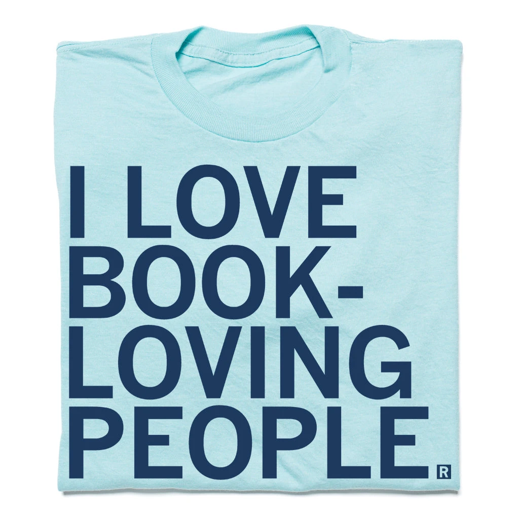 I Love Book Loving People Blue 3 I Love Book Loving People Blue