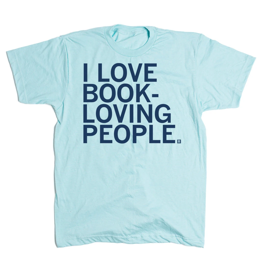 I Love Book Loving People Blue 4 I Love Book Loving People Blue - Image 2