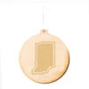 Indiana Outline Ornament 1 Indiana Outline Ornament -Raygunsite Store Indiana Outline ornament