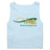 Iowa: We All Are Going To Die Heavyweight Blue Tank Top -Raygunsite Store Iowa WeAllAreGoingToDieCCTank folded
