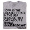 Iowa: Beer & Sports (R) -Raygunsite Store IowaBeerandSportsRAYGUNfolded