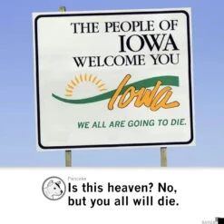 Iowa: We All Are Going To Die Heavyweight Blue Tank Top -Raygunsite Store IowaMottoWeAllAreGoingtoDie c11d5e3d af7b 4047 8351 93b081d2cd0c