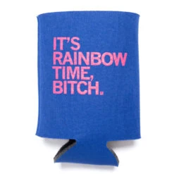 Rainbow Time Can Cooler