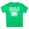 Kiss Me I'm Iowish Kids -Raygunsite Store KissMeImIowish.White .KidsShirt