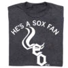 He's A Sox Fan -Raygunsite Store LeoisaSoxFanRAYGUNFolded