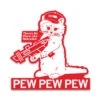 Like Nebraska Pew Pew Pew Die-Cut Sticker -Raygunsite Store LikeNebraskaPewPewPewDie CutSticker