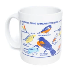 Midwestern Birds Full Color Mug - White 7 Midwestern Birds Full Color Mug - White -Raygunsite Store Midwestern Birds FullColor Mug White