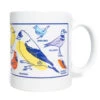 Midwestern Birds Full Color Mug - White 1 Midwestern Birds Full Color Mug - White -Raygunsite Store Midwestern Birds FullColor Mug White Right