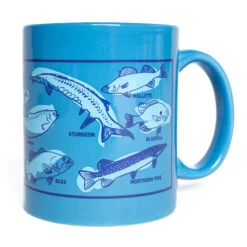 Midwestern Fish Mug - Blue