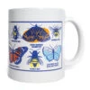 Midwestern Pollinators Full Color Mug - White -Raygunsite Store Midwestern Pollinators FullColor Mug White Right