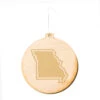 Missouri Outline Ornament -Raygunsite Store Missouri Outline ornament