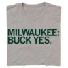 Milwaukee: Buck Yes (R) -Raygunsite Store MiwaukeeBuckYesRAYGUNFolded