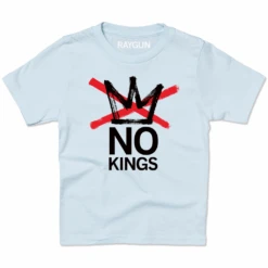 No Kings Logo Blue Kids