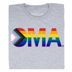 OMA Text Progress Pride Flag