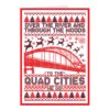 Quad Cities: Over The River Greeting Card -Raygunsite Store Over the river to the Quad Cities Greeting Card